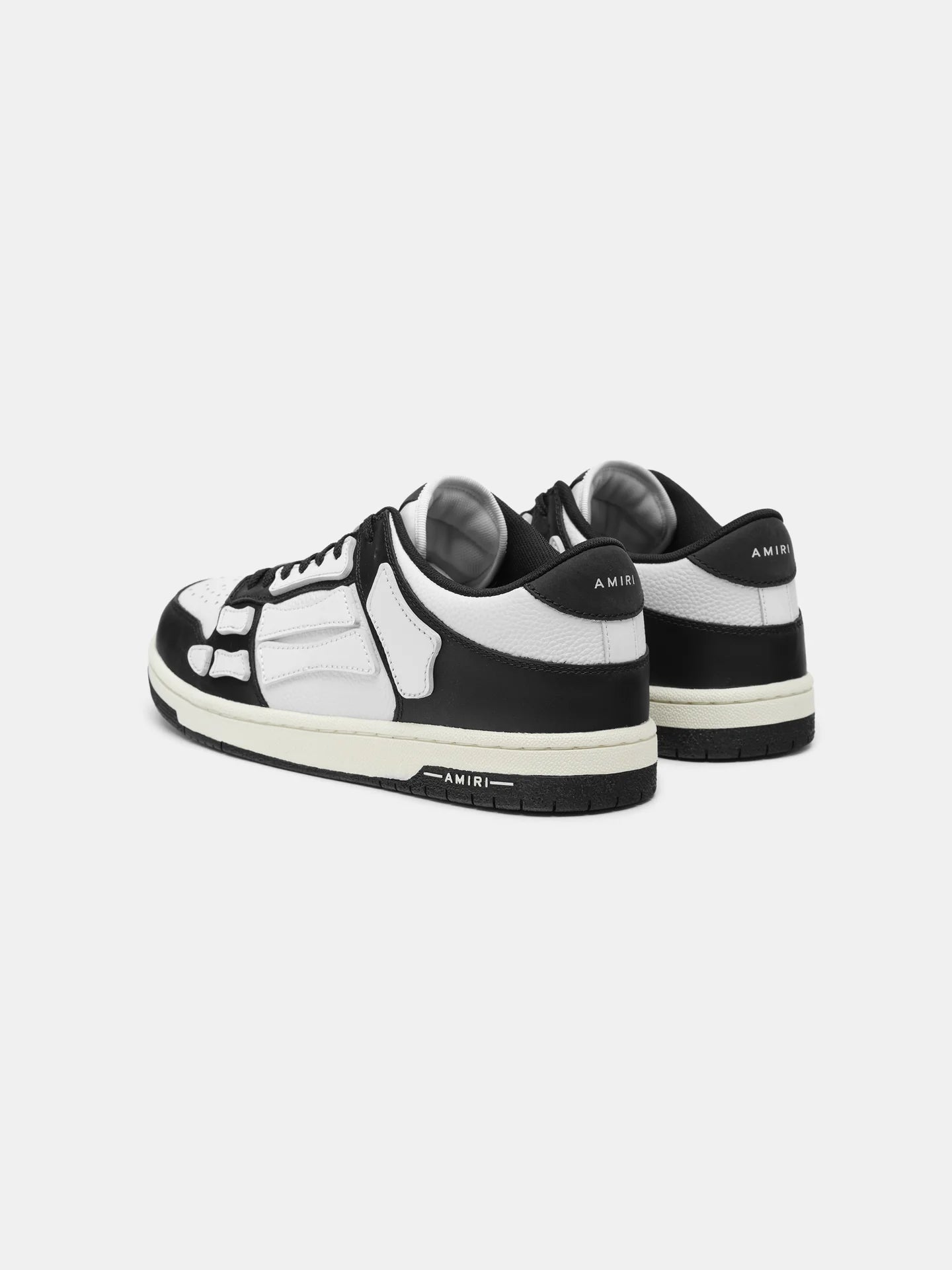 R.M god patch A M I R I black and white skeltop low