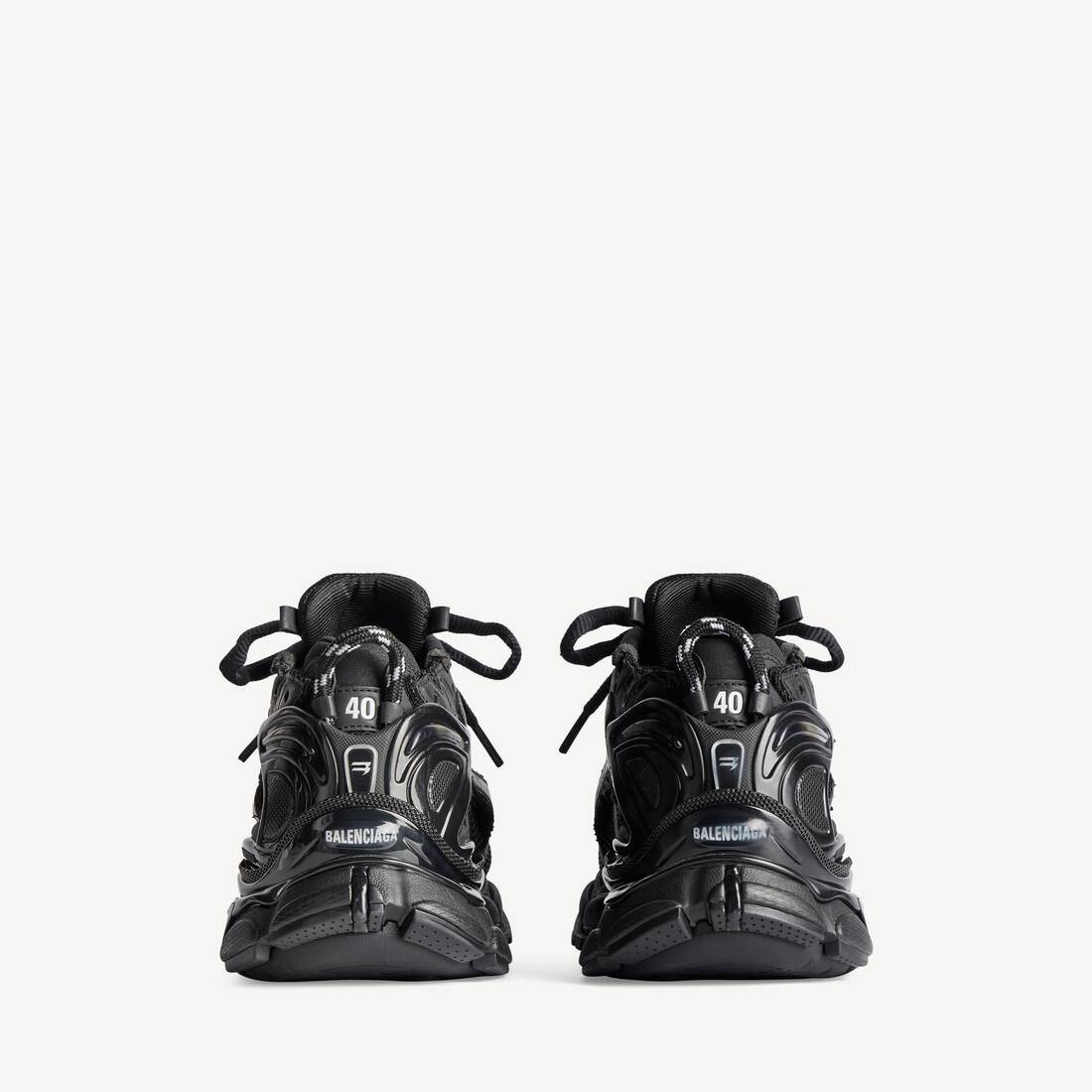 R.M God Patch black Balenciaga Runners