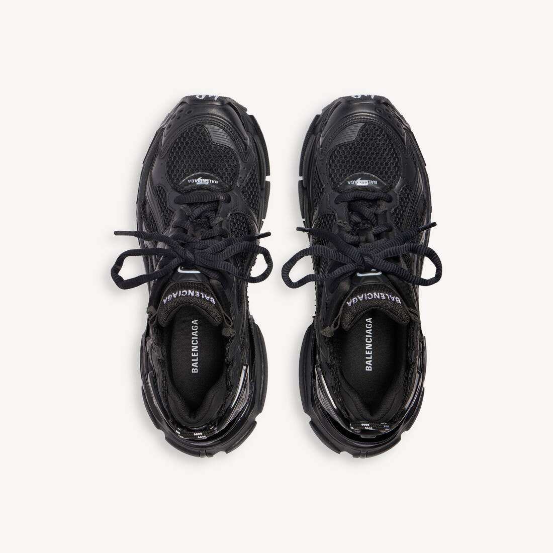 R.M God Patch black Balenciaga Runners