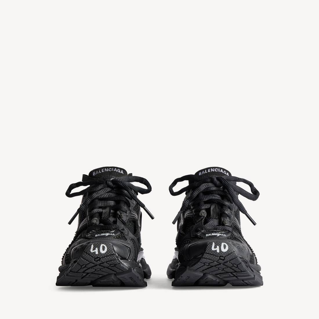 R.M God Patch black Balenciaga Runners