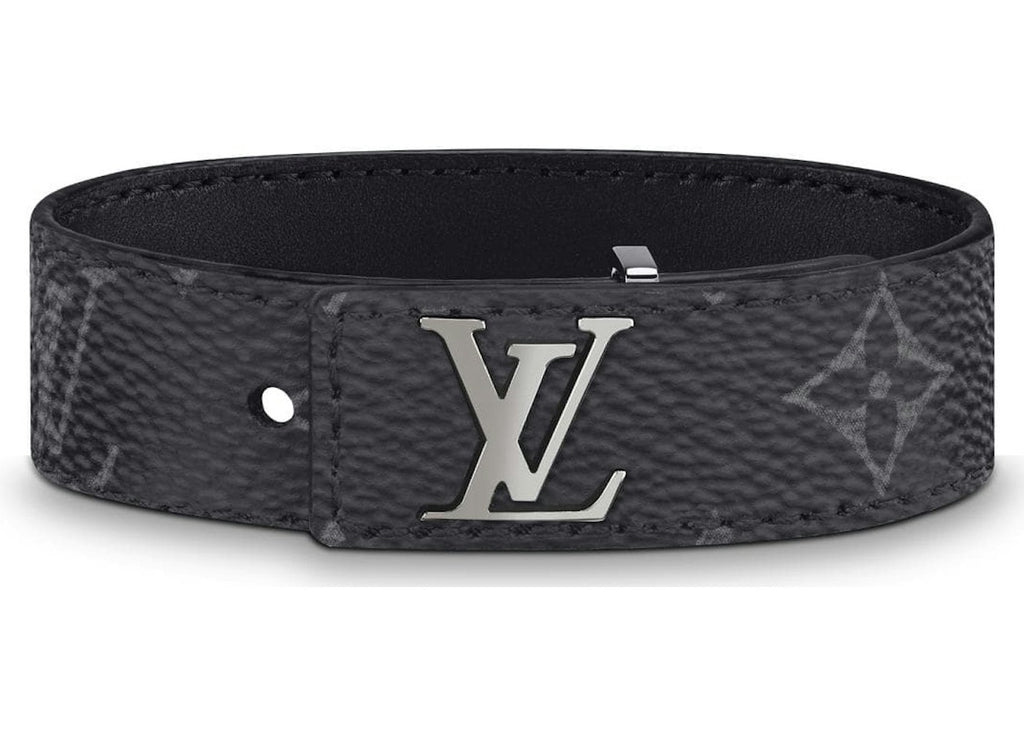 Black LV slim bracelet