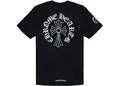 R.M Chrome Heart Neck logo T-Shirt
