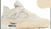 R.M god patch JORDAN 4's