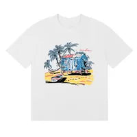 R.M white summer Rhude Tee