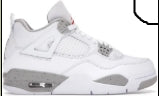 R.M god patch JORDAN 4's